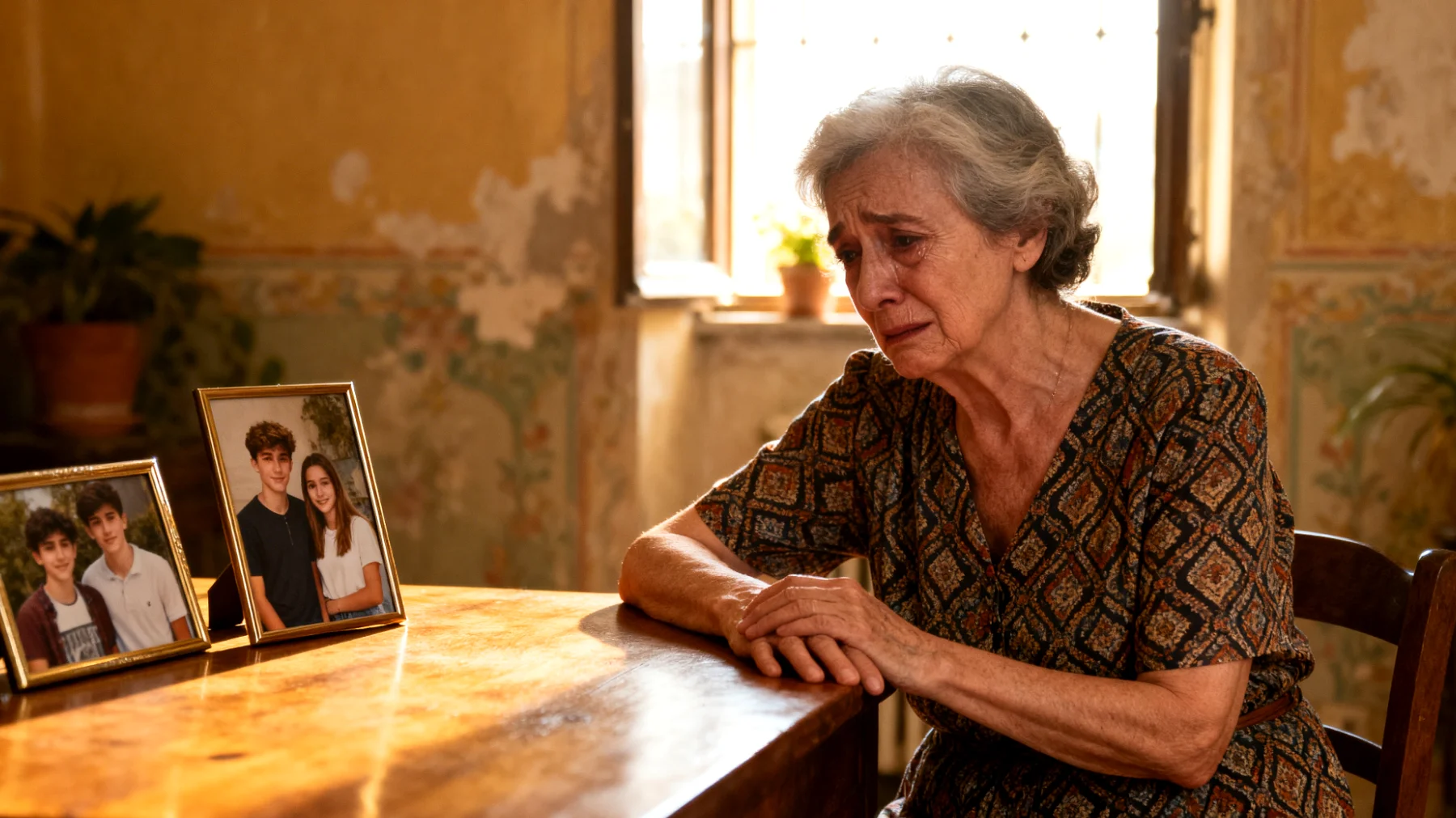 Nonna che prova sensi di colpa per non riuscire a essere presente come vorrebbe nella vita degli adolescenti nipoti, temendo di deluderli o di non essere abbastanza utile"